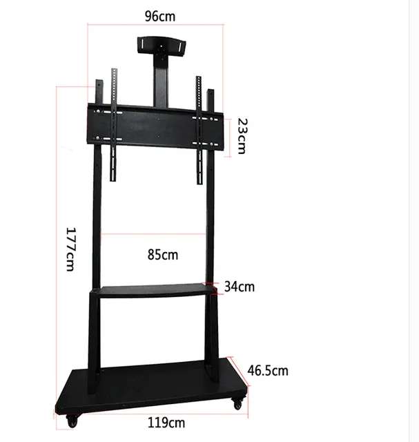 65"-86" TV/Smart Board Stand